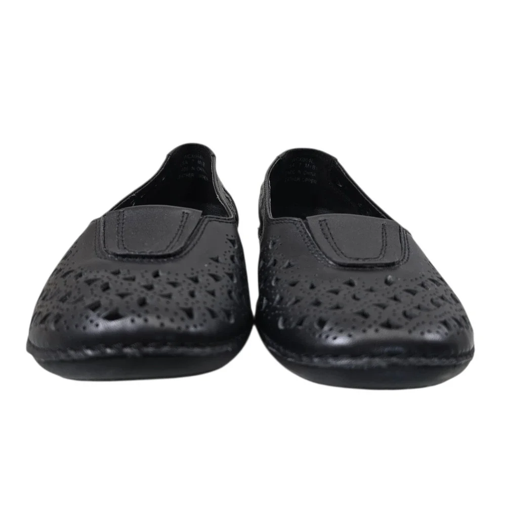 Propet black leather